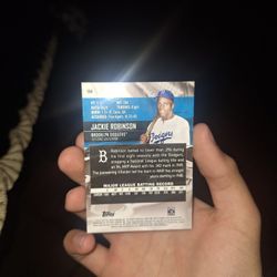 Jackie Robinson Baseball Card