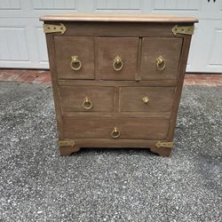 Pottery Barn Apothecary Side Table 