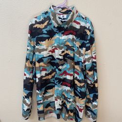 Funky Designer Camo Shirt