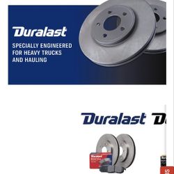 DURALAST BRAKE FRONT ROTORS 31266