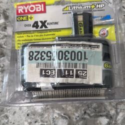 RYOBI Lithium 6 Ah Battery 