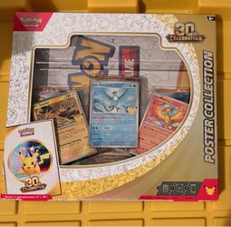 Pokémon TCG 30th Celebration Poster Collection Box
