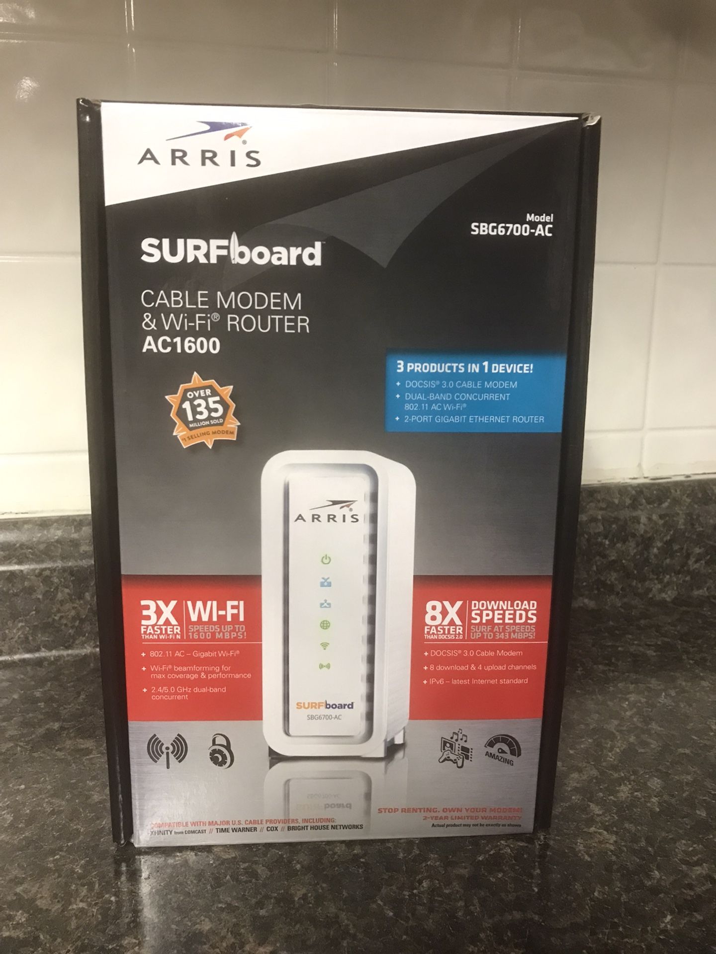 ARRIS Model & Wi-Fi Router