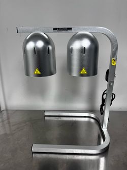 Dual Heat Lamp Food Warmer