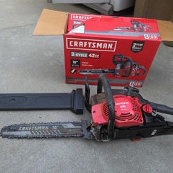 16" Craftsman Chain Saw