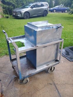 Heavy duty industrial cart
