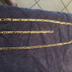 Gold Plated Chain Necklace