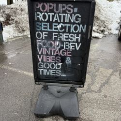 Business Sign Wind Proof 