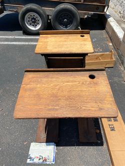 Vintage dual desk