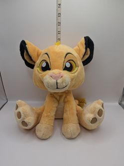 Disney The Lion King Simba Plush Stuffed Animal 10" Soft Toy