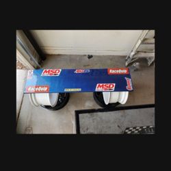 Bench Car Rims Seat Party Lights