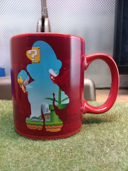Super Mario color changing coffee Mug