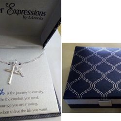 Silver Cross Necklace