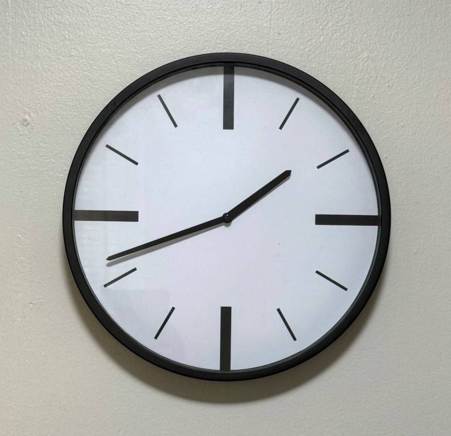12 Inch Wall Clock