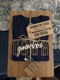 New UCSB Gauchos Shirts Bundle (3-Pack) NWT