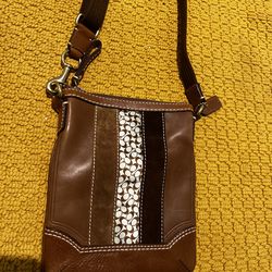 Coach Brown Crossbody Bag