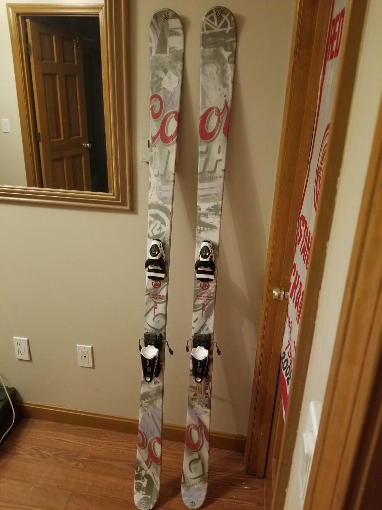 Coors Light K2 jib rocker 179cm skis