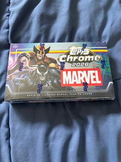 Topps  Chrome 2026 Marvel Comics Hobby Box
