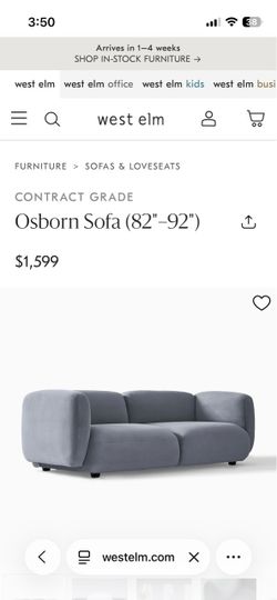 West Elm Sofa