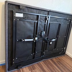 Base de cama eléctrica ajustable (cable cortado) Full size … pero puedes usarlo como base normal