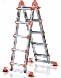 17 feet aluminum 5 step extension ladder