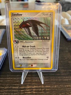 Pokemon Swellow Holo  Card EX Deoxys 49/107