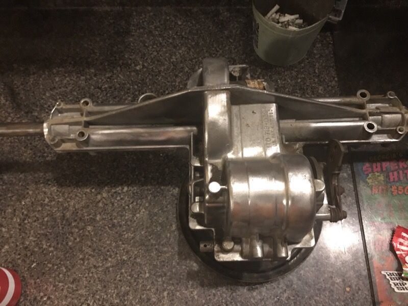 MTD Riding Mower Transaxle Transmission Tecumsh Peerless Hydrostatic MTD 719-0394 MODEL 618-03070