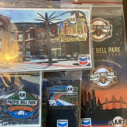 Set Of 4 San Francisco Giants Pins
