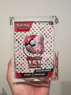 Pokemon 151 Booster Bundle (with acrylic magnet case)