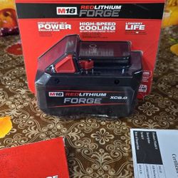 Milwaukee
M18 18V Lithium-Ion REDLITHIUM FORGE HD 12.0 Ah Battery Pack