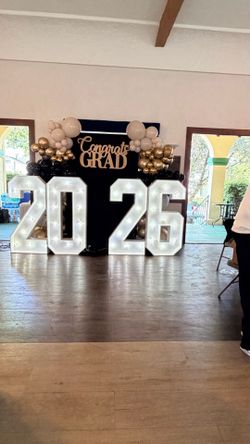Backdrops balloon garlands marquees