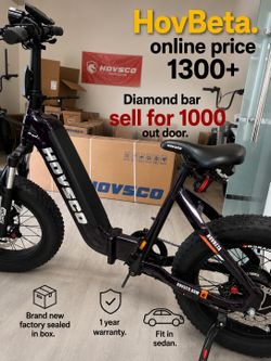 Foldable ebike HovBeta electric bike