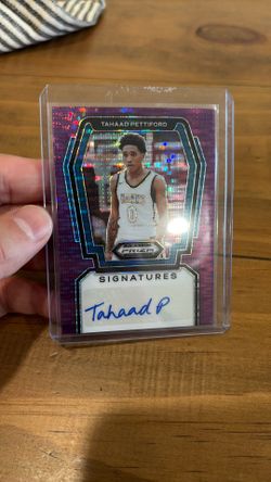 Tahaad Pettiford Auto Autograph Card Numbered 