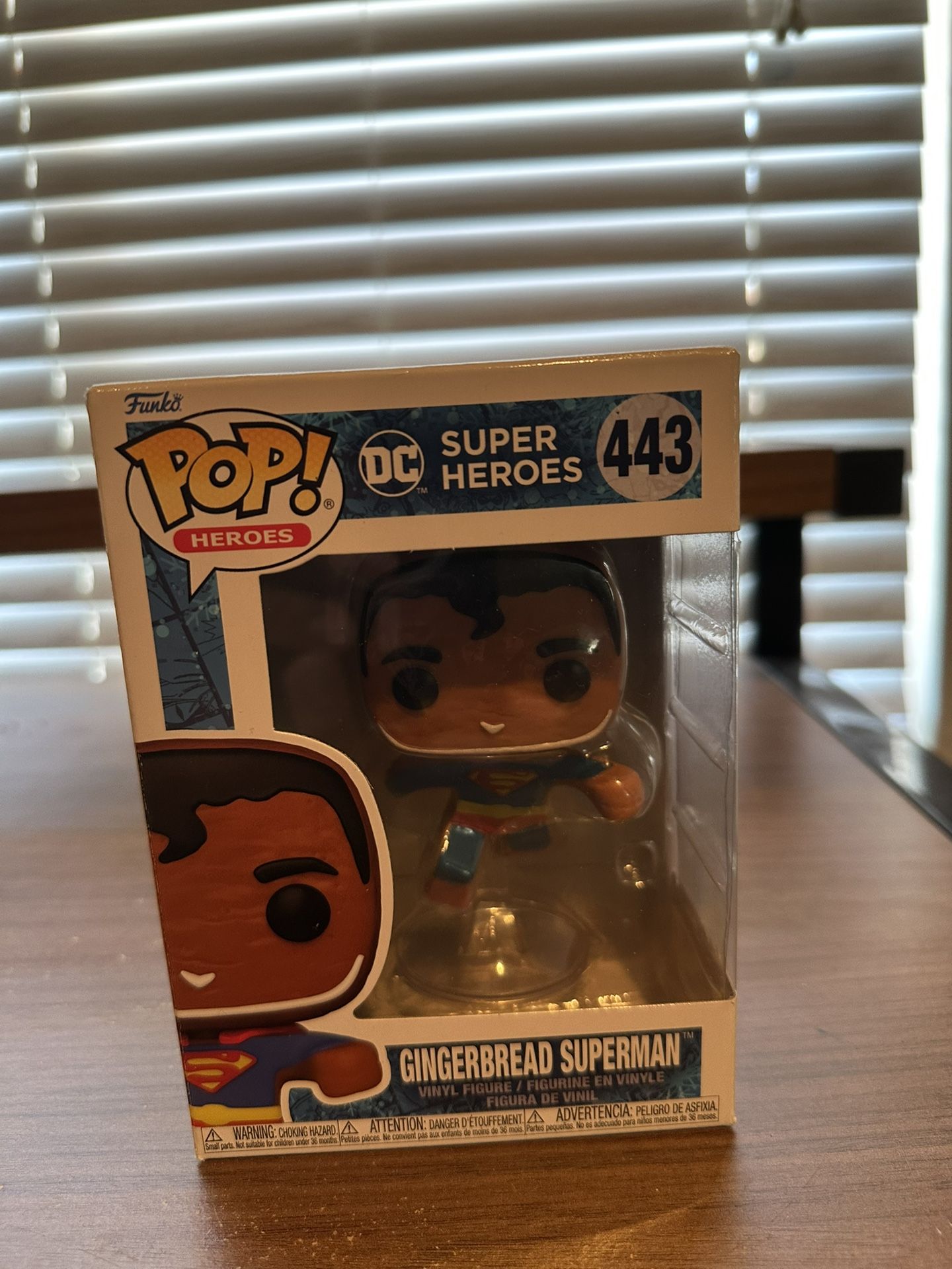Gingerbread Superman Funko Pop
