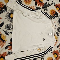 Adidas Women's White Shirt - M