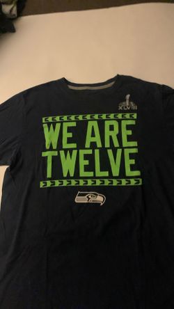 Seattle Seahawks Nike Shirt Size L Men Super Bowl Champions XLVIII