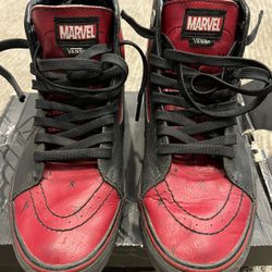 Vans x Marvel – Size 8 Men’s – Used (Fair Condition)