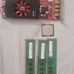 Graphics card, Core i7 processor, RAM, everything is sold together.