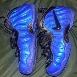 nike air foamposite pro blue
