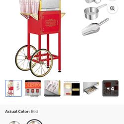 NEW!!!!Vintage Popcorn Machine