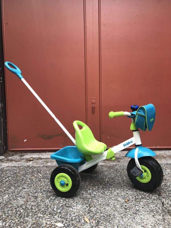 Kiddio adorable trike with push handle for Sale in Seattle, WA OfferUp