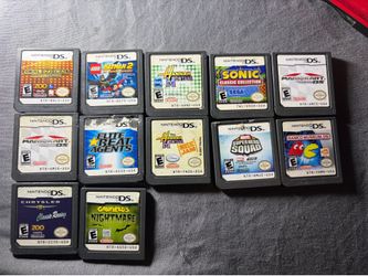 Nintendo DS Game Lot Mario Kart Sonic LEGO Batman and More