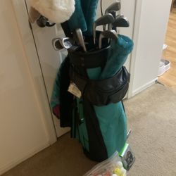 Women’s Left Handed Golf Club Set 
