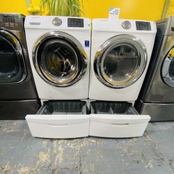 Lavadora Y Secadora Samsung De Gas. A Pagos 