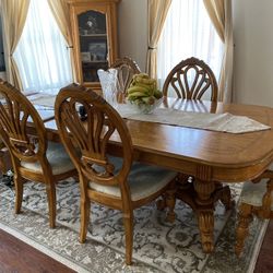 Hard Wood Carved DiningTable 