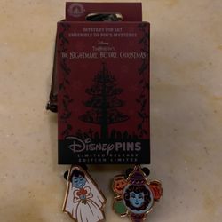 Disney Haunted Mansion Holiday Nightmare Before Christmas Mystery Pin