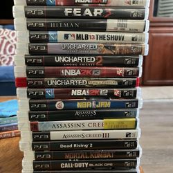 PS3 Games $5 Each