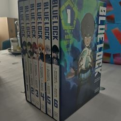Blue lock Box Set 1-6 (Poster Included)