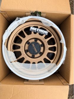 Set of method race wheels 17x8.5