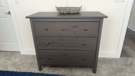 Two Vintage gray dresser